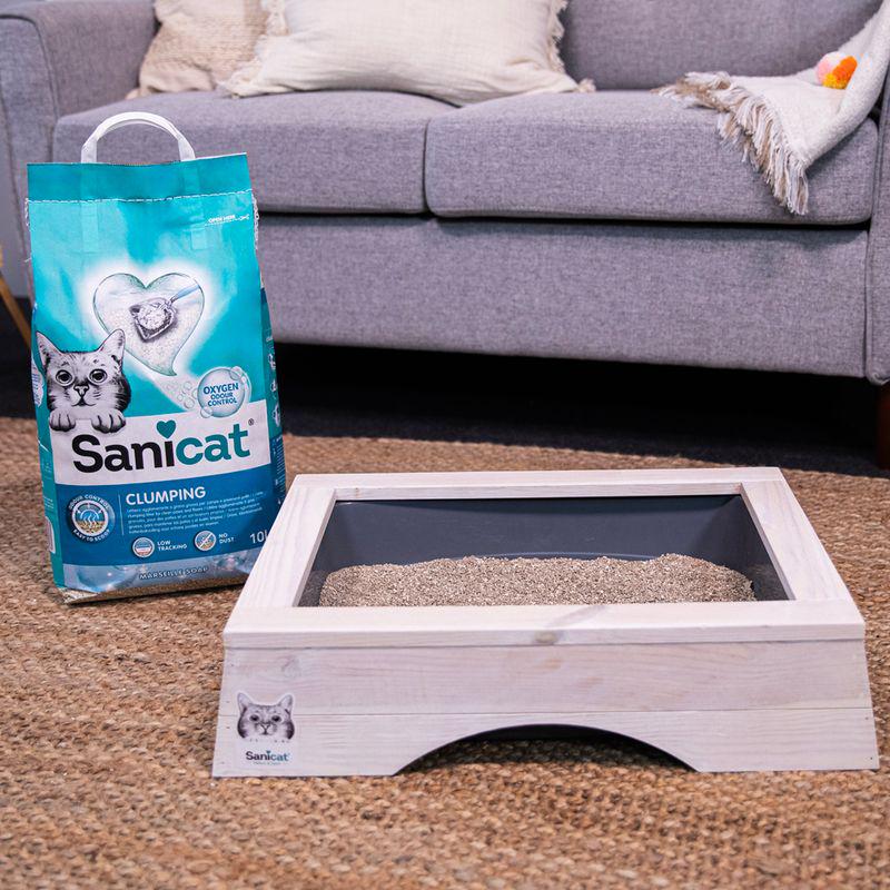 Sanicat soap scent litter