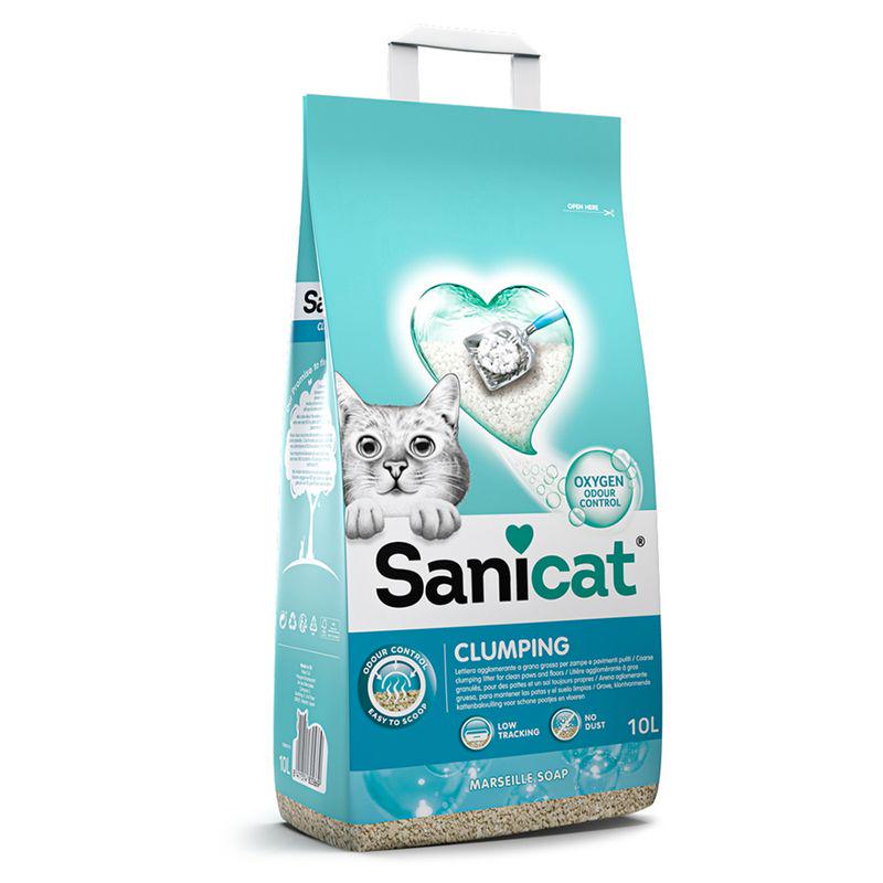 Sanicat clumping litter