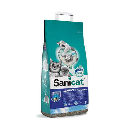 Clumping cat litter