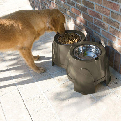 Dog food stand