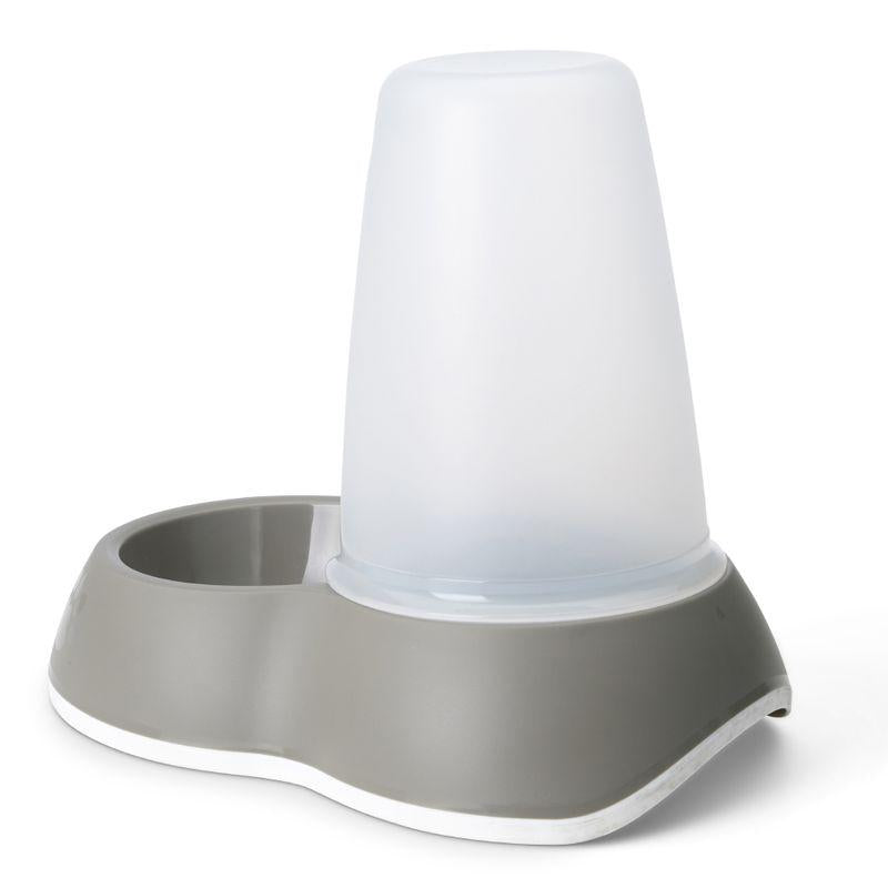 Loop pet feeder gray