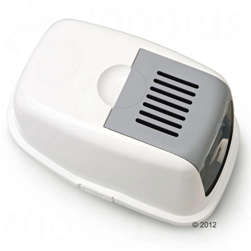 Lid handle litter tray