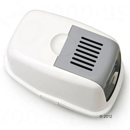 Lid handle litter tray