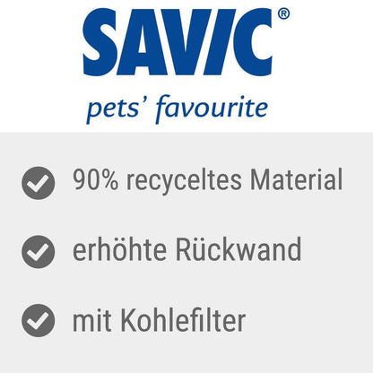 Recycled plastic cat litter box