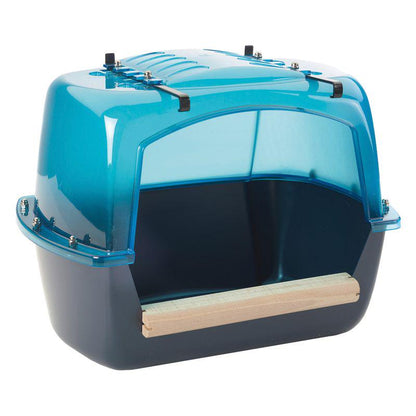 Giant parrot splash bath