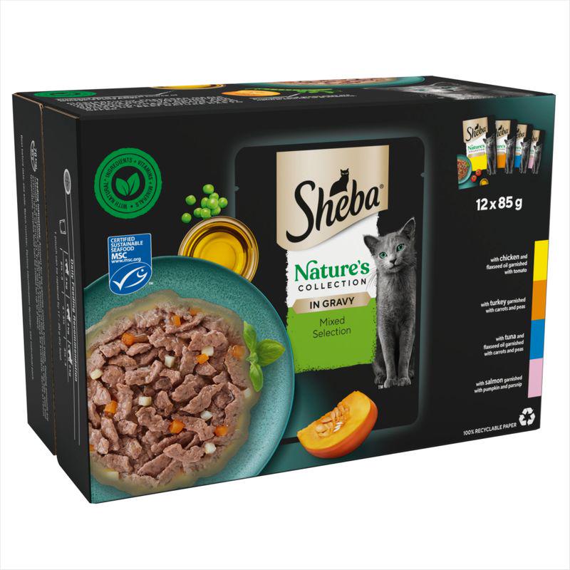 Gourmet Sheba meal pouches