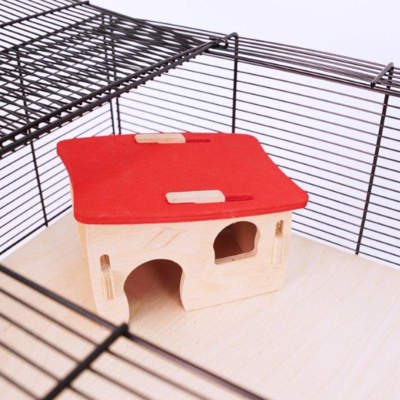 Interactive rodent enclosure