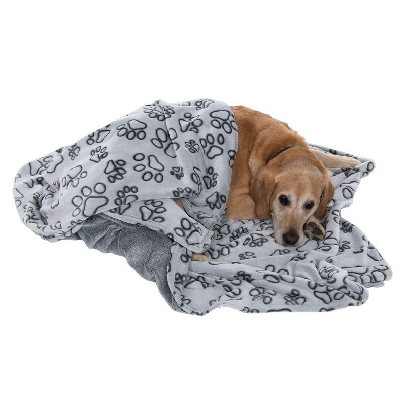 Reversible dog blanket