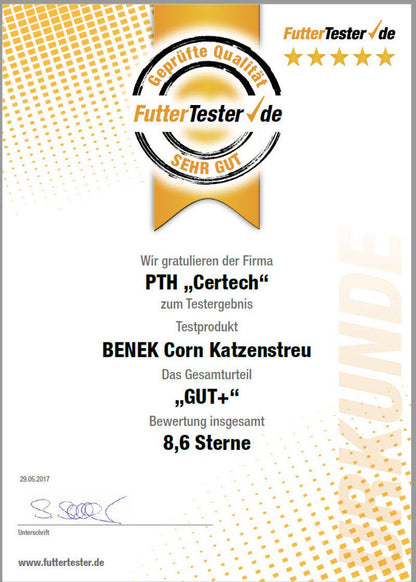 Biodegradable cat litter