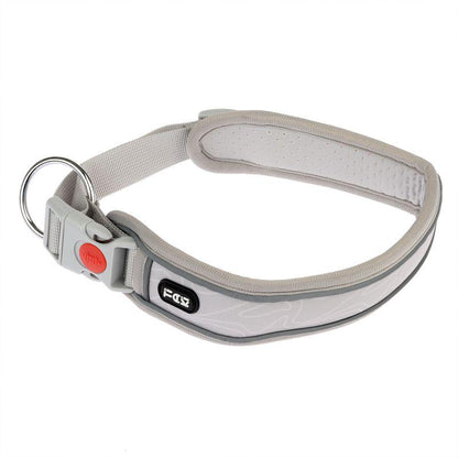 Grey dog collar