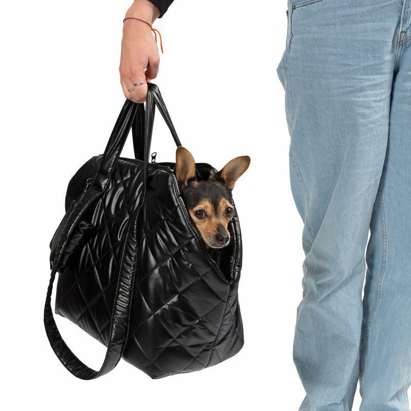 Small dog shoulder tote