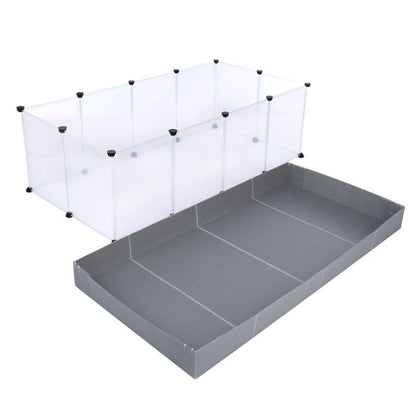 Small pet run with base