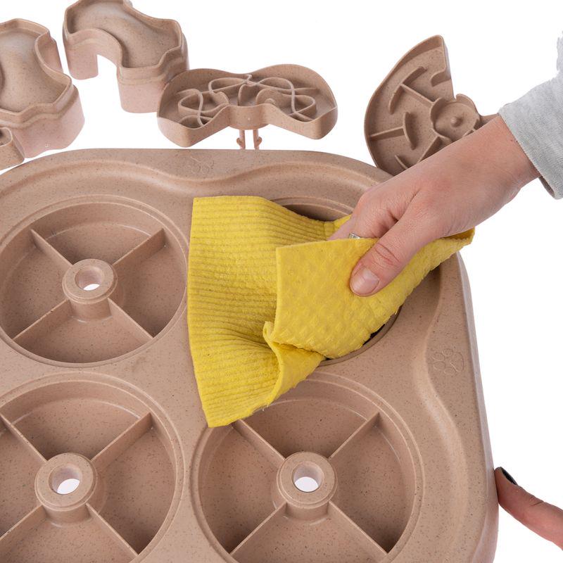 Dog slow feed puzzle