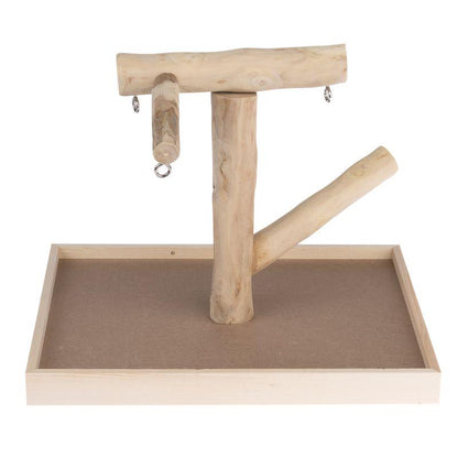 Free‑standing bird perch