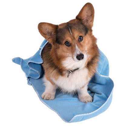 Blue Microfibre Towel