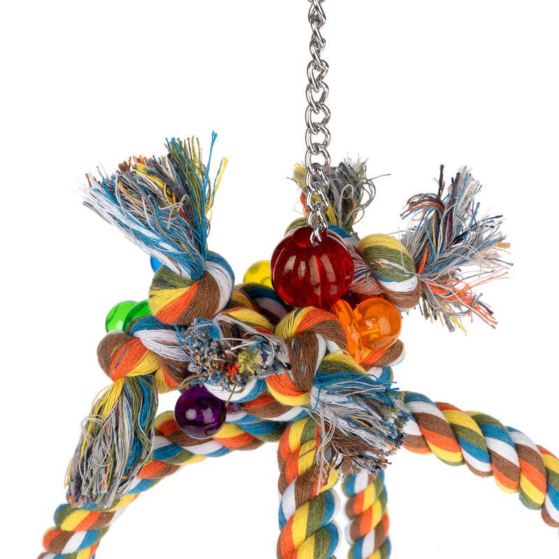 Vibrant bird toy