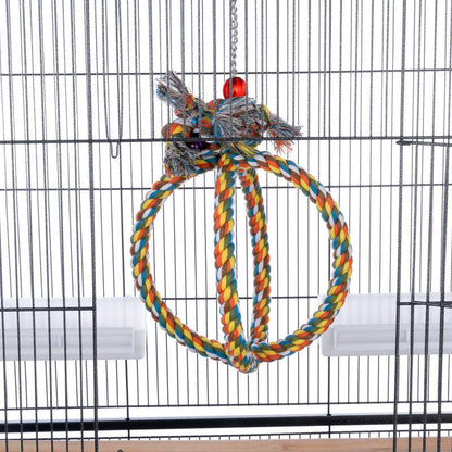 Parrot climbing ball
