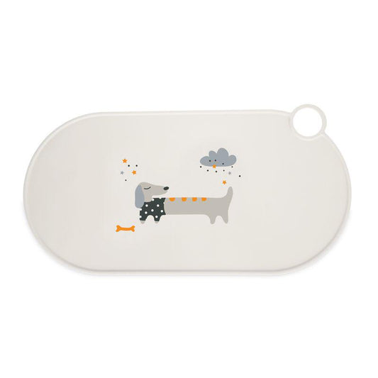 Aston Dachshund bowl mat