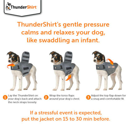Comfortable calming dog garment