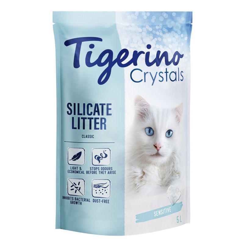 Unscented crystal litter