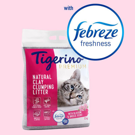 Febreze Blossom cat litter