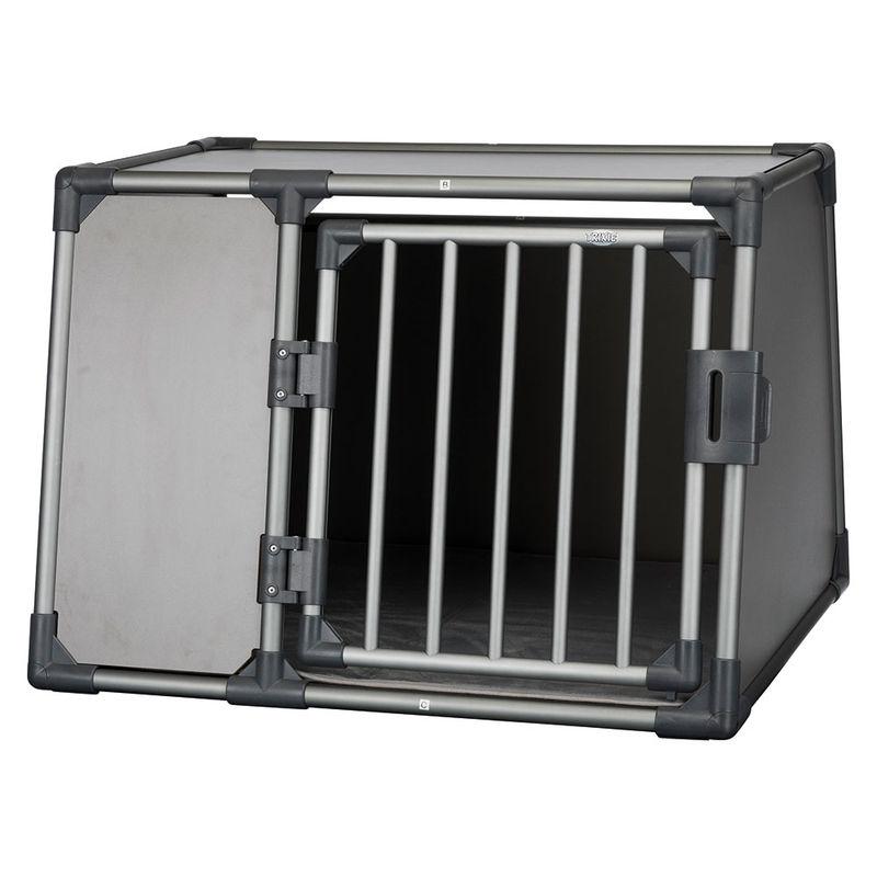 Secure pet travel crate