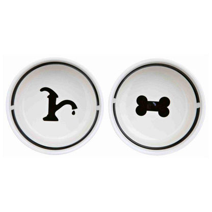 Trixie eat on feet set