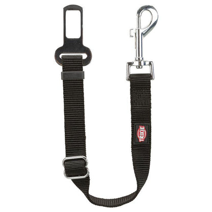 Dog seat safety strap