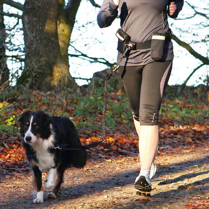 Adjustable waist leash