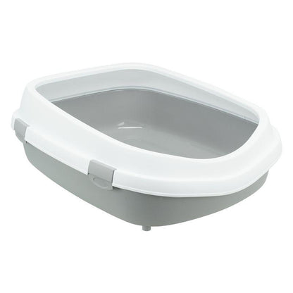 Low‑entry cat tray