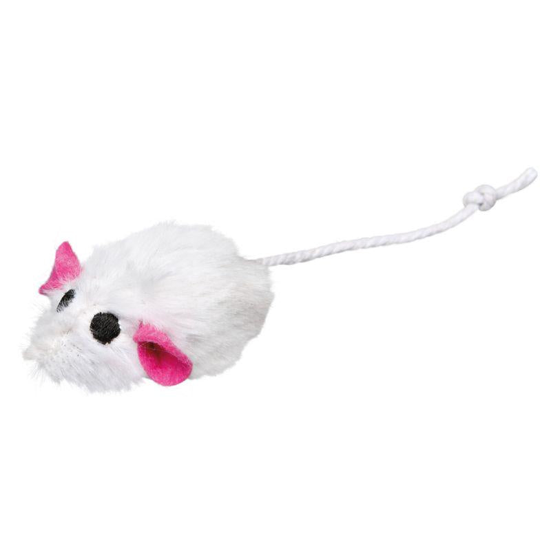 Trixie Toy Plush Mice, 6-pack