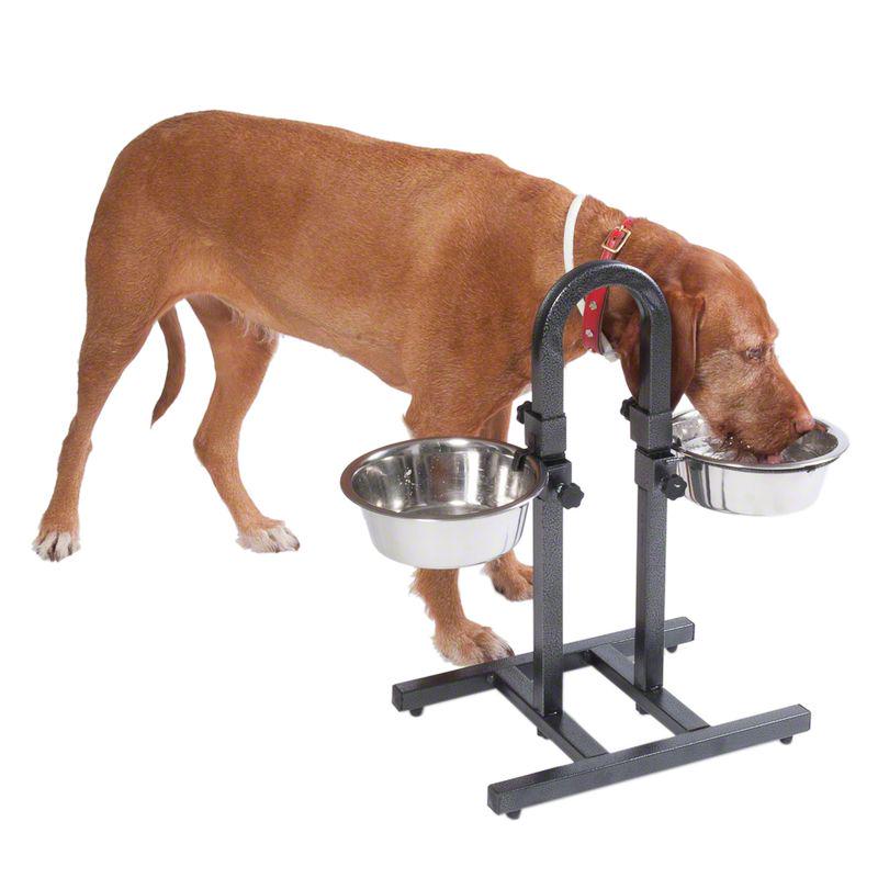 Durable dog bowl stand