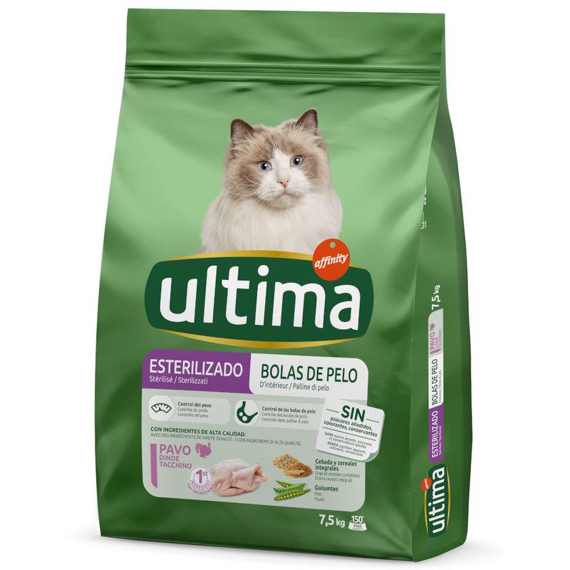 Ultima Sterilised Hairball Turkey and Barle