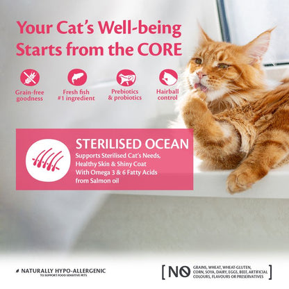 Sterilised cat ocean