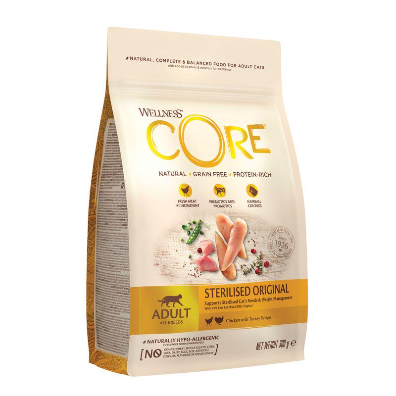 Wellness Core sterilised cat food