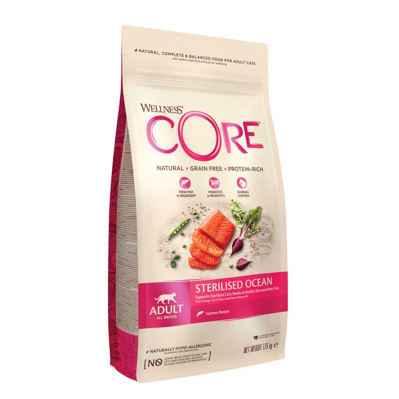 Wellness Core Adult Sterilised Ocean Dry Cat Food