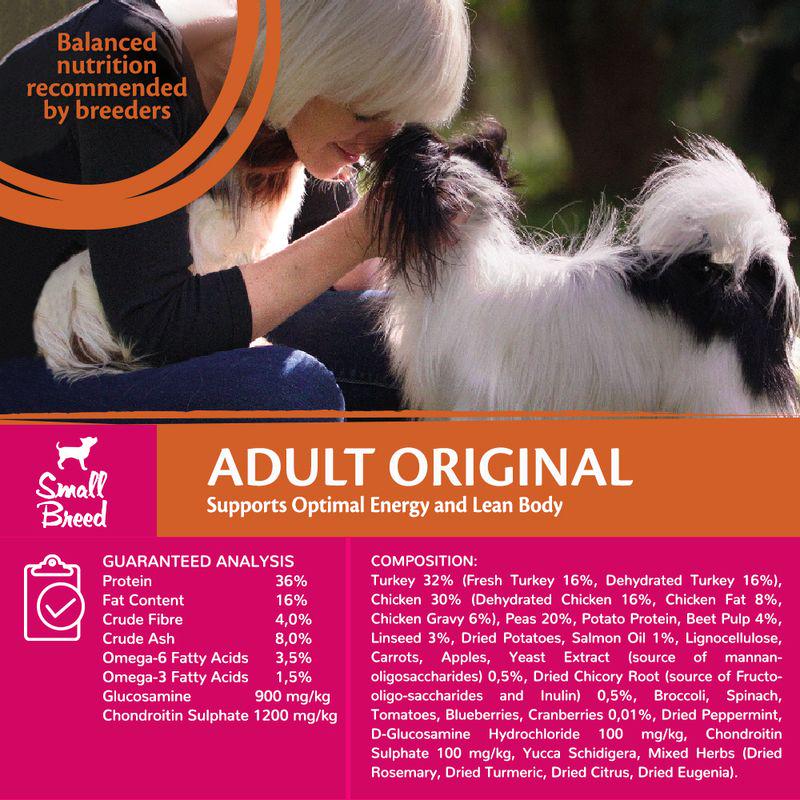 High-protein small dog food