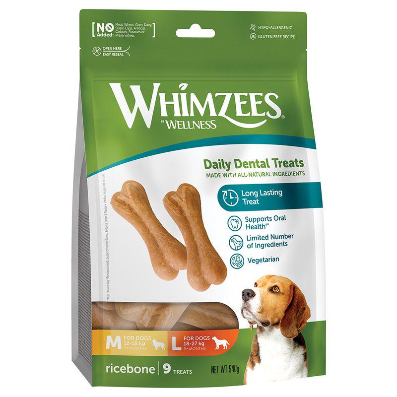 Whimzees Ricebone dog chews