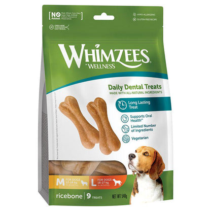 Whimzees Ricebone dog chews