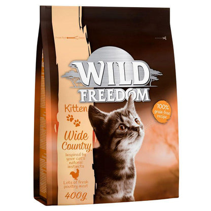 Natural kitten dry food