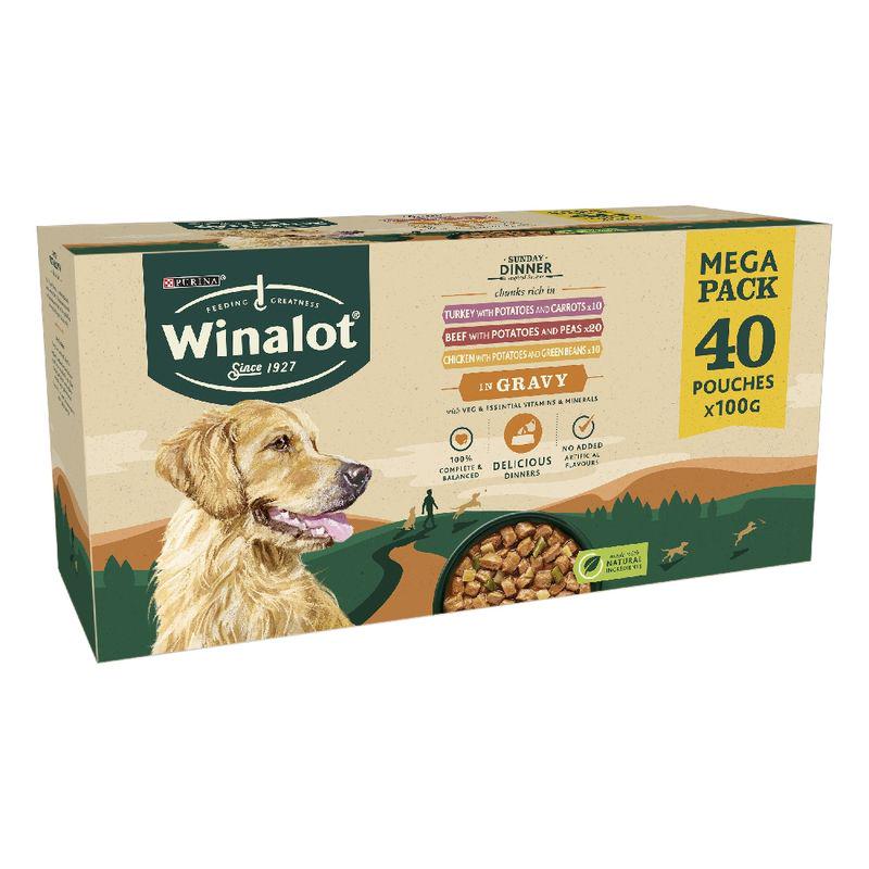 40 pack Winalot wet dog food