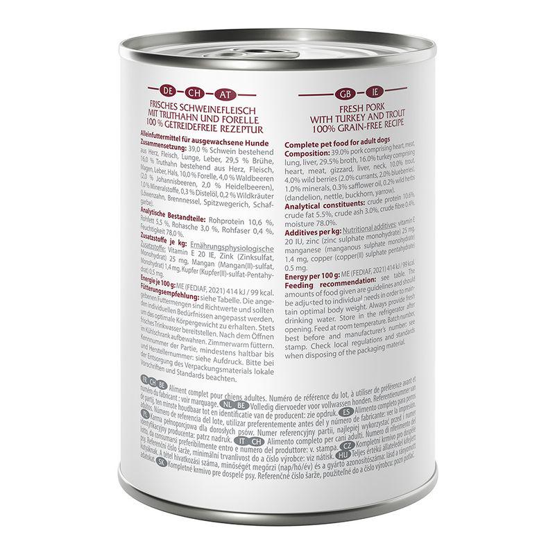 wolf adult red meat meal