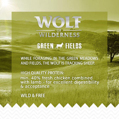 Wolf of Wilderness Adult Green Field high quality Protein