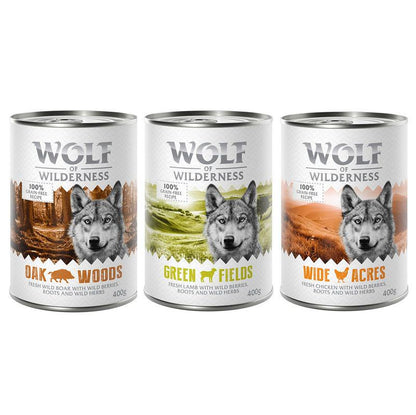 Wolf adult wet food mix