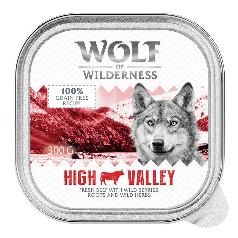 Wolf adult dog food cans