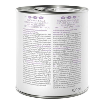 Duo meat dog food junior