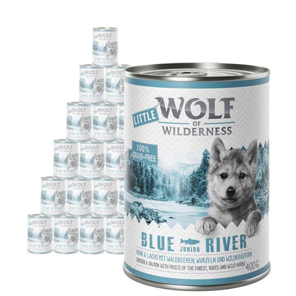 400g junior dog food cans