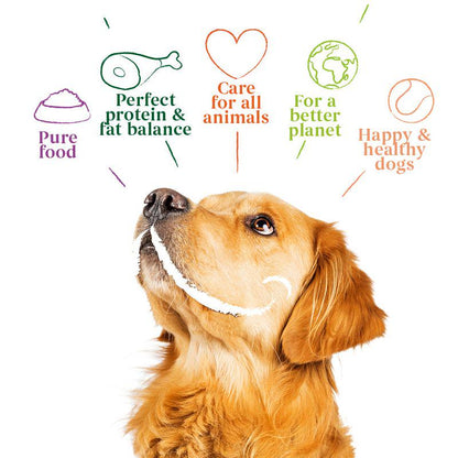 Mixed organic chicken meals