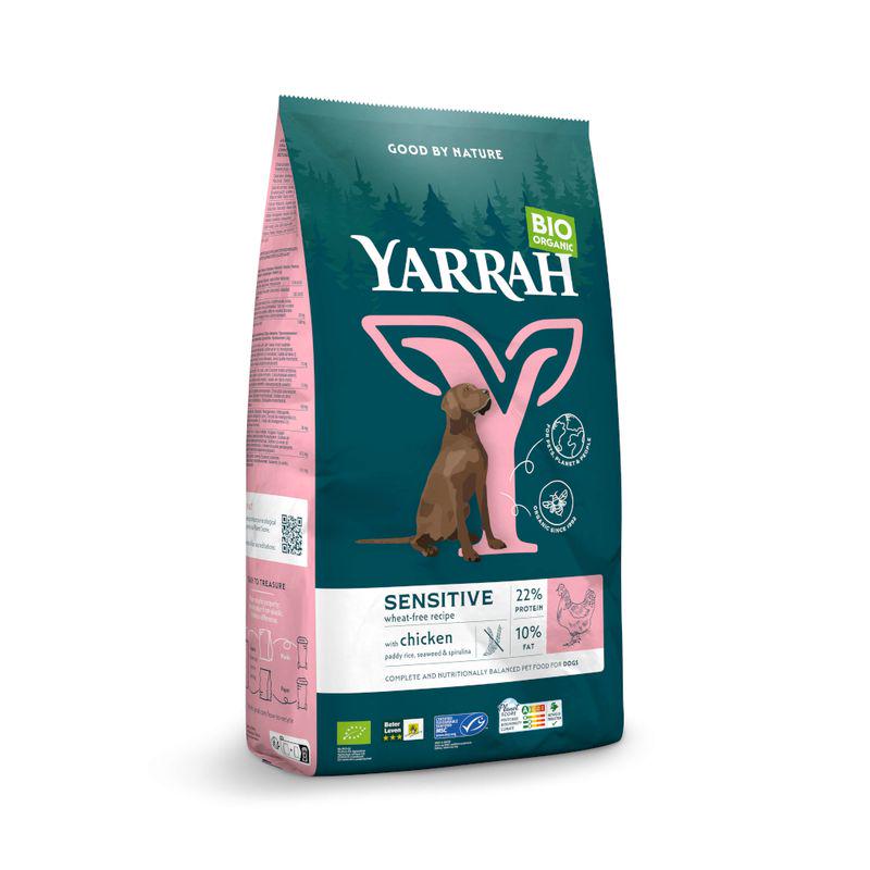 Yarrah Organic Sensitive with Organic Chicken 