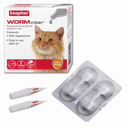Wormclear solution for cats